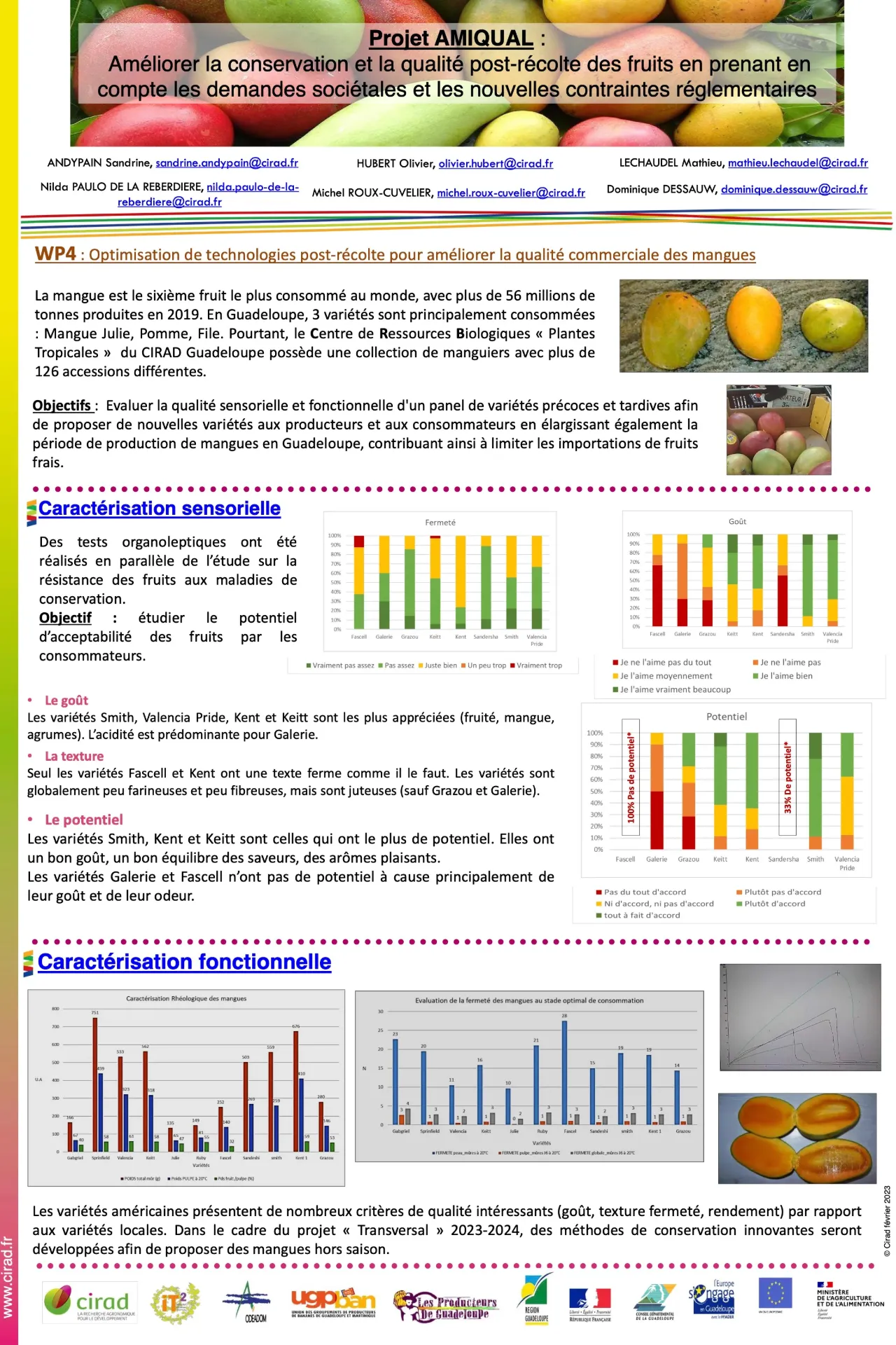 Améliorer la conservation et la qualité post-récolte des fruits (banane, mangue, citrus) (Poster-mangue-Final_compressed)